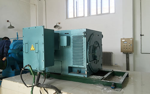 白马井镇某水电站工程主水泵使用我公司高压电机安装尺寸